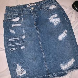 Zara Denim Skirt Size L